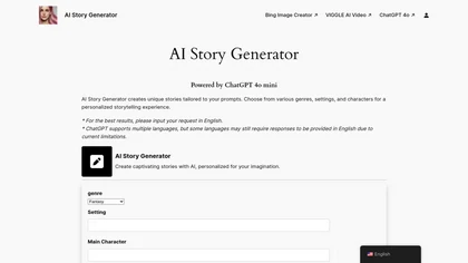 AI Story Generator